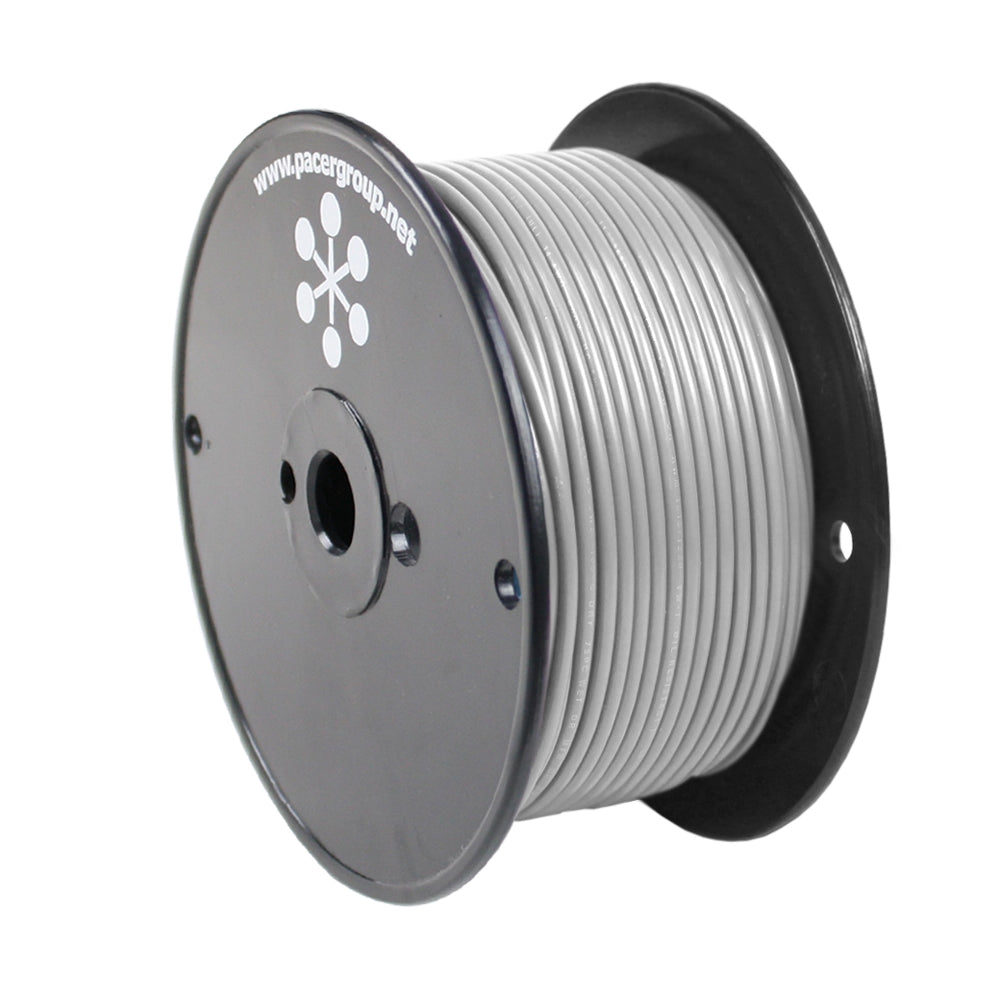 Pacer Grey 10 AWG Primary Wire - 250 - Deckhand Marine Supply