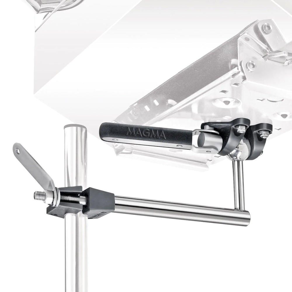 Magma Vertical LeveLock Round Rail Mount - Oversized Rails - Deckhand Marine Supply