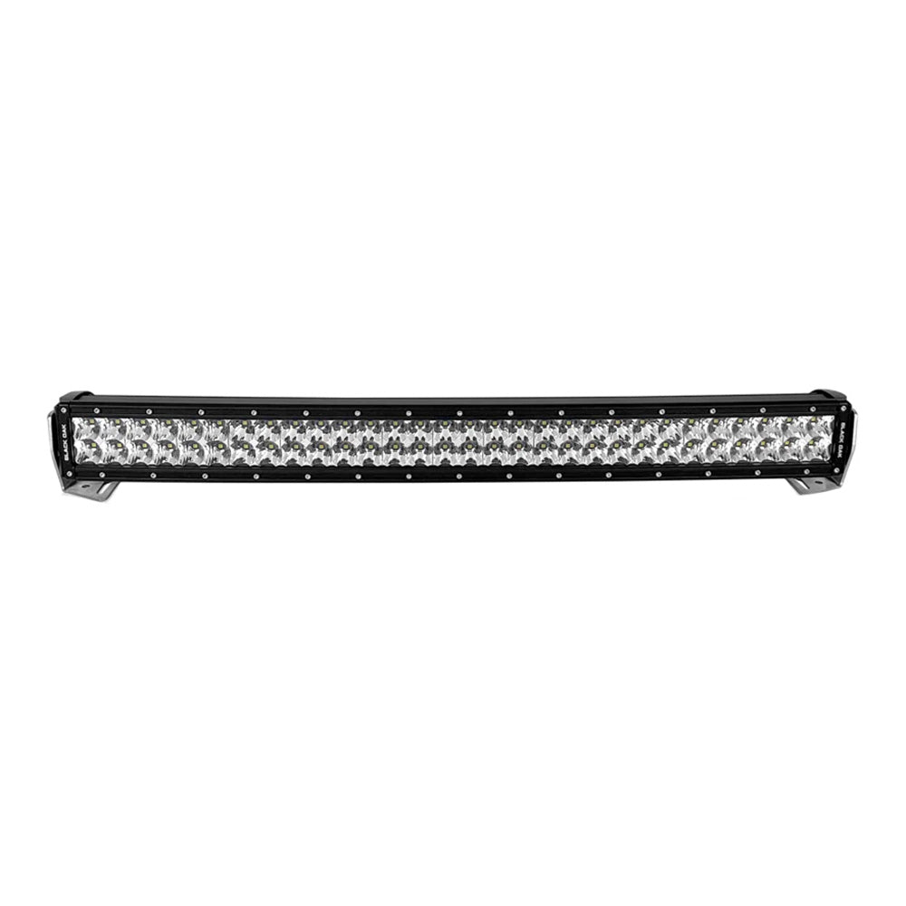 Black Oak Pro Series 3.0 Curved Double Row 30" LED Light Bar - Combo Optics - Black Housing - Deckhand Marine Supply