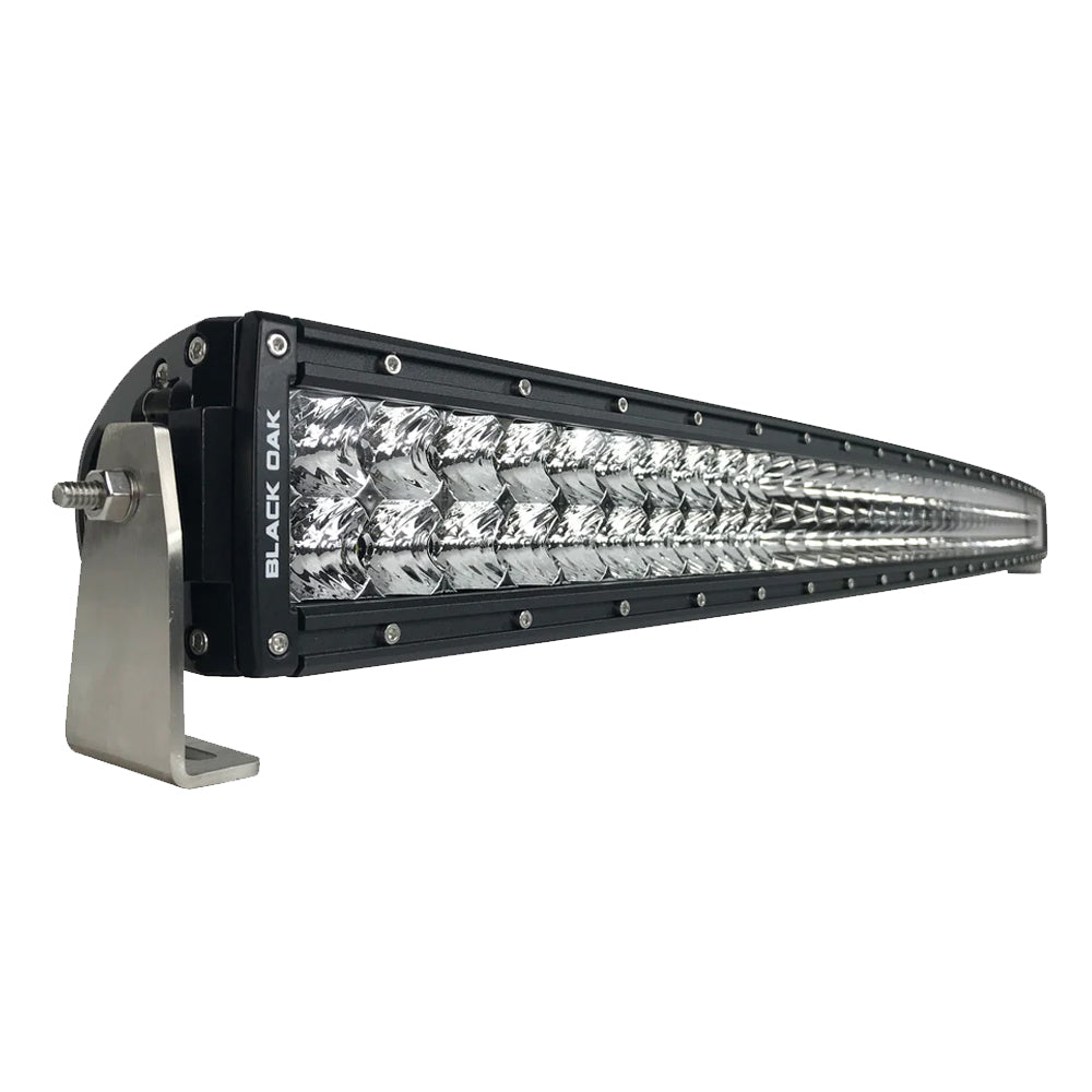 Black Oak Pro Series 3.0 Curved Double Row Combo 50" Light Bar - Black - Deckhand Marine Supply