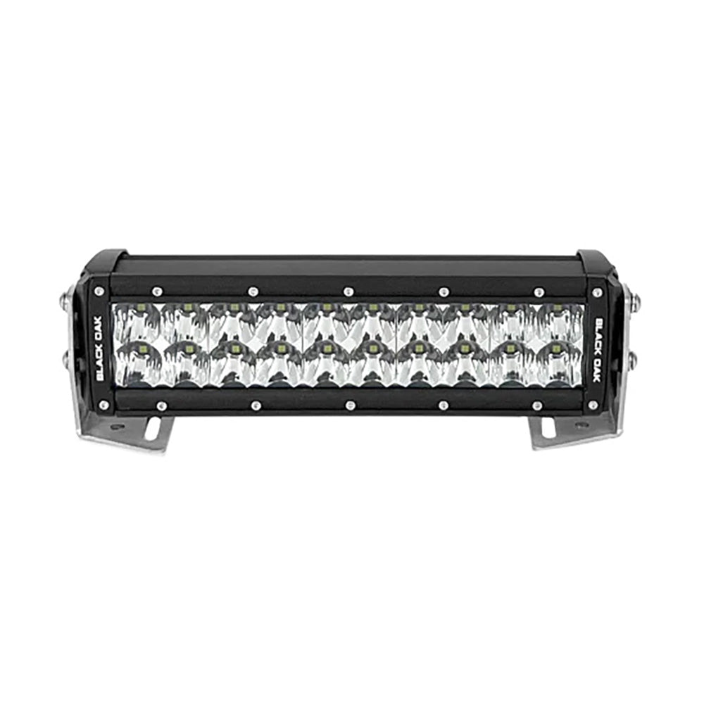 Black Oak Pro Series 3.0 Double Row 10" LED Light Bar - Combo Optics - Black Housing - Deckhand Marine Supply