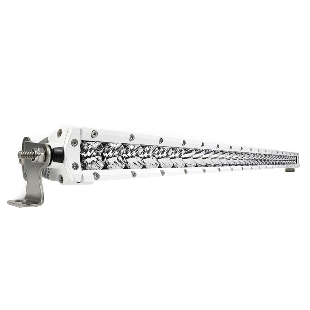 Black Oak Pro Series 3.0 Single Row 30" LED Light Bar - Combo Optics - White Housing - Deckhand Marine Supply