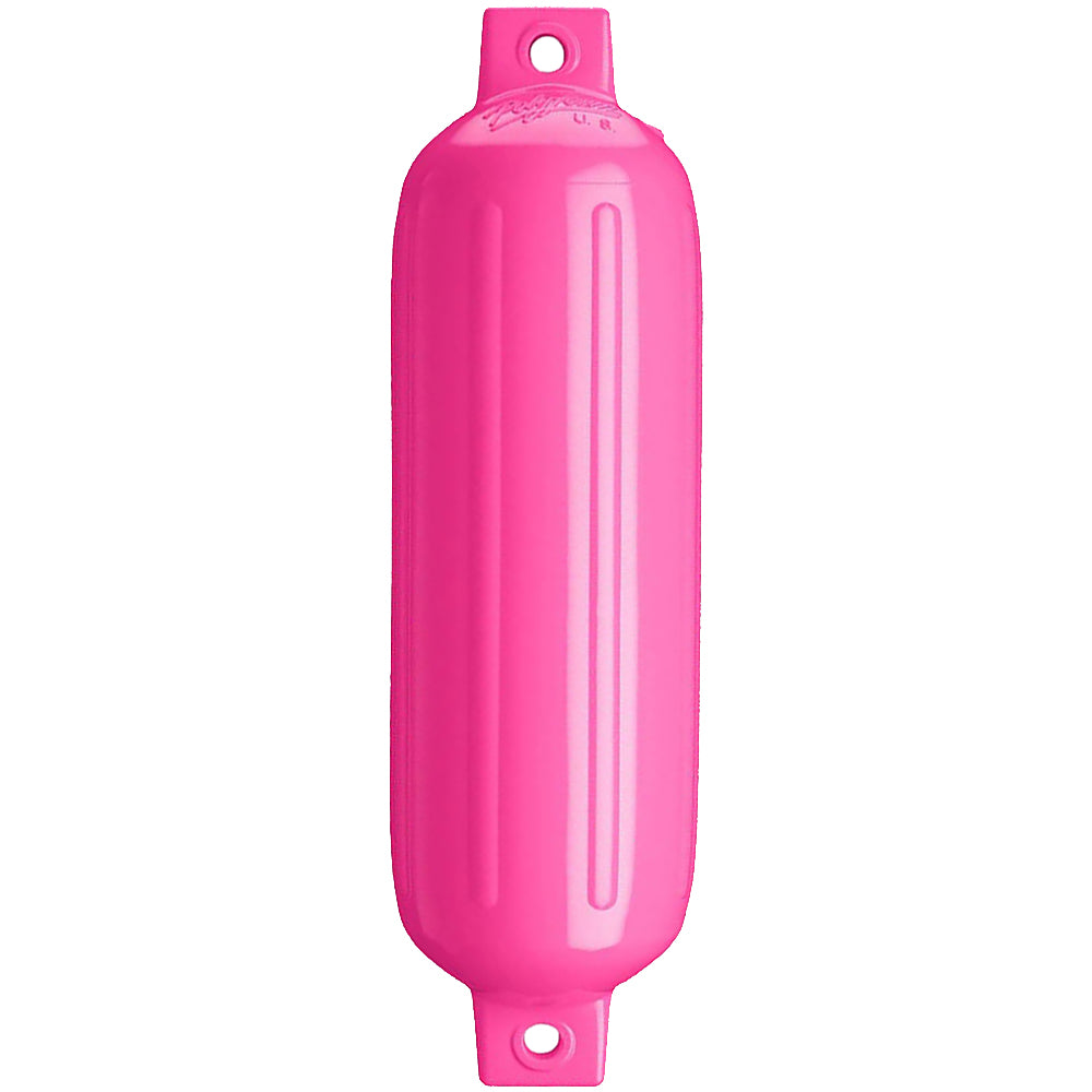 Polyform G-5 Twin Eye Fender 8.8" x 26.8" - Pink - Deckhand Marine Supply