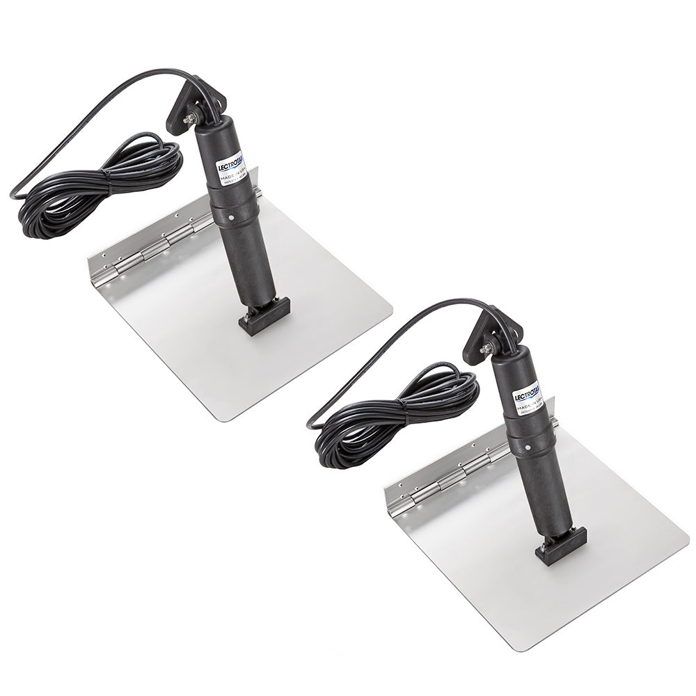 Lectrotab XKA Stainless Steel Trim Tab - 9 x 9 - Deckhand Marine Supply
