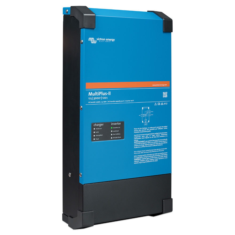Victron MultiPlus-II 12/3000 - 120-50 - 2x 120V UL Approved - Deckhand Marine Supply
