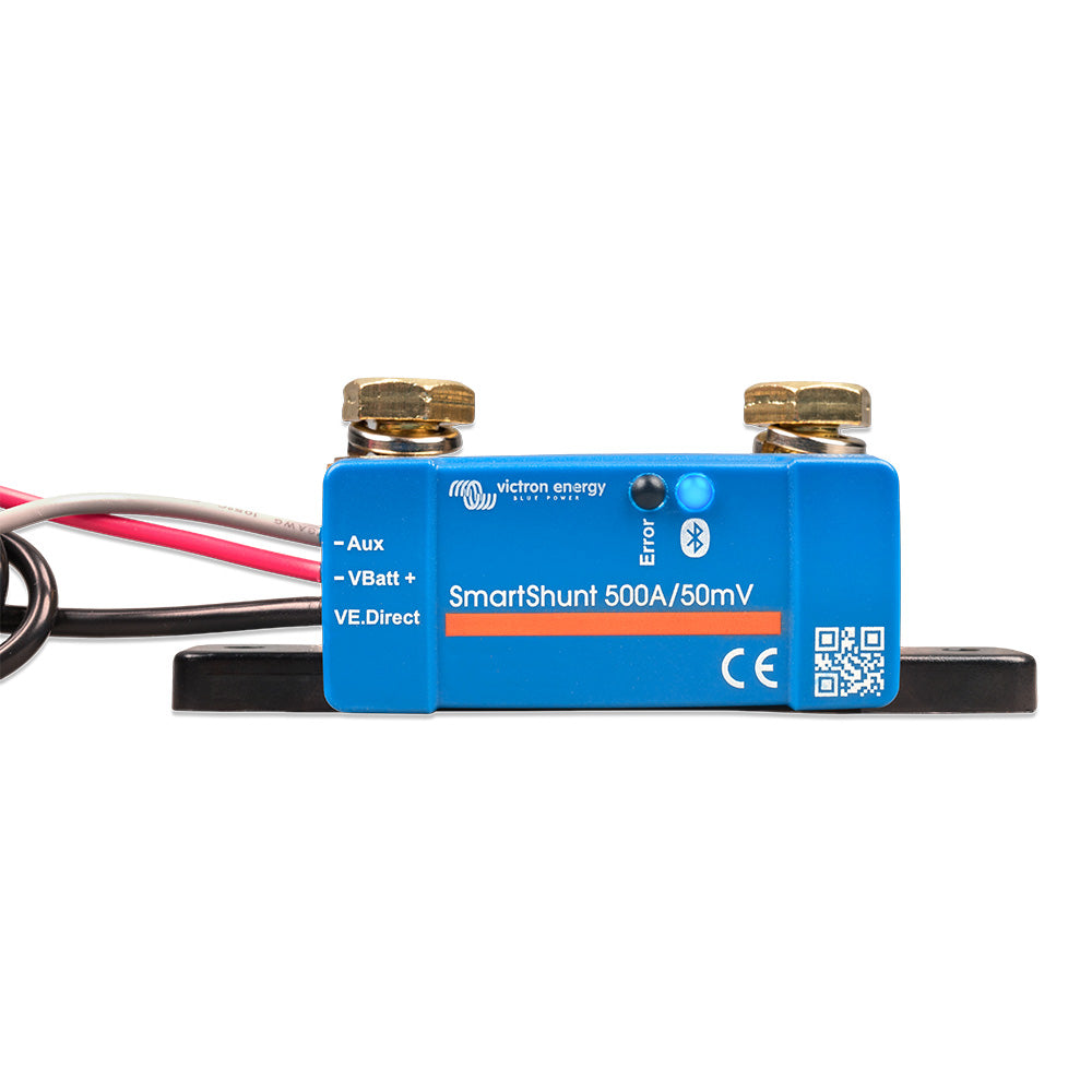 Victron SmartShunt 500A/50MV IP65 Bluetooth Battery Monitor - Deckhand Marine Supply