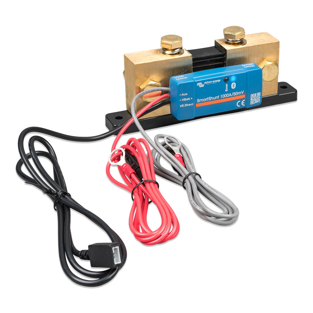 Victron SmartShunt 1000A/50MV IP65 Bluetooth Battery Monitor - Deckhand Marine Supply