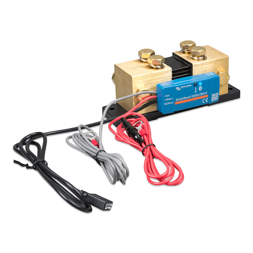 Victron SmartShunt 2000A/50MV IP65 Bluetooth Battery Monitor - Deckhand Marine Supply
