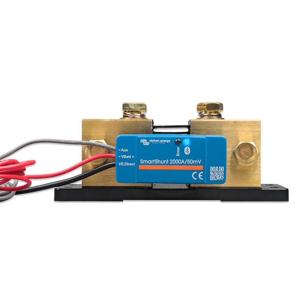 Victron SmartShunt 2000A/50MV IP65 Bluetooth Battery Monitor - Deckhand Marine Supply