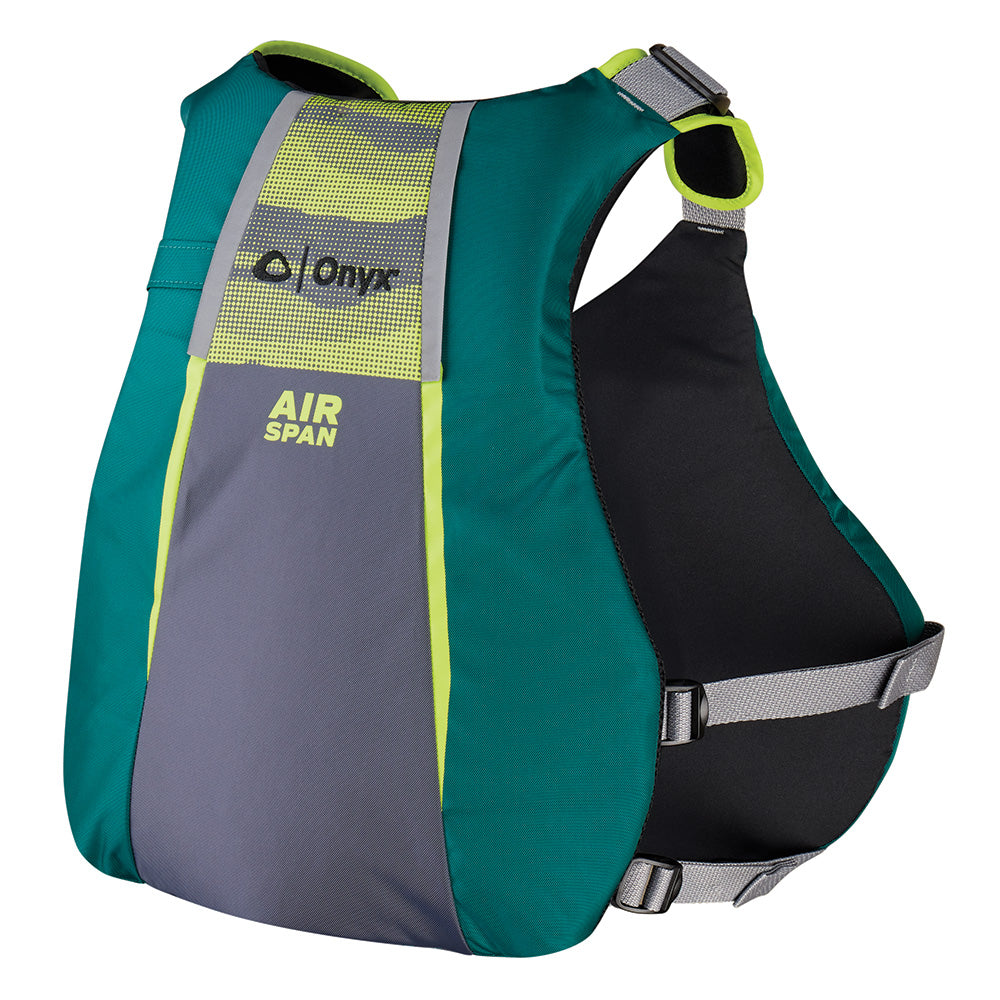 Onyx Airspan Angler Life Jacket - XL/2X - Green - Deckhand Marine Supply