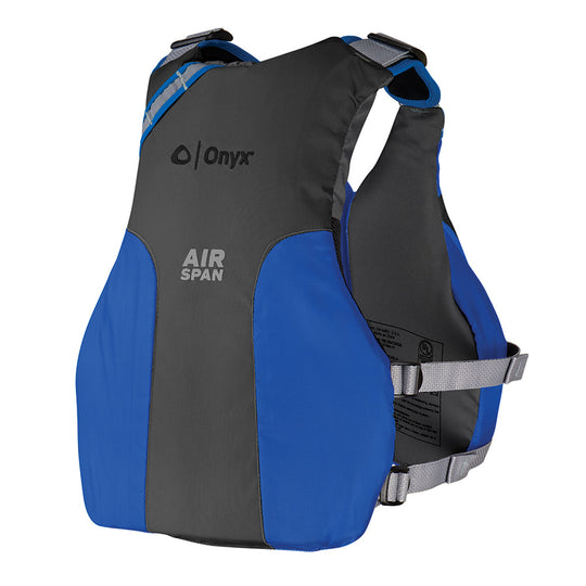 Onyx Airspan Breeze Life Jacket - XL/2X - Blue - Deckhand Marine Supply