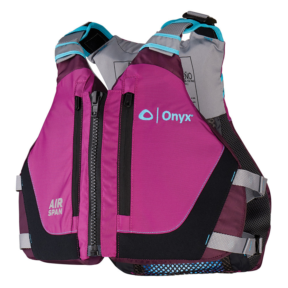 Onyx Airspan Breeze Life Jacket - XS/SM - Purple - Deckhand Marine Supply