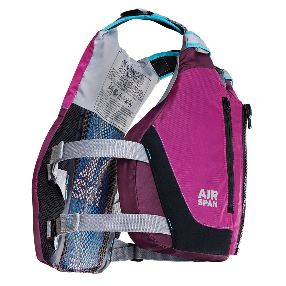 Onyx Airspan Breeze Life Jacket - M/L - Purple - Deckhand Marine Supply