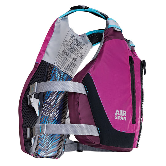 Onyx Airspan Breeze Life Jacket - M/L - Purple - Deckhand Marine Supply