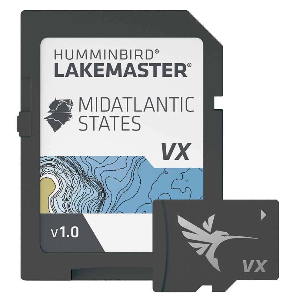 Humminbird LakeMaster VX - Mid-Atlantic States - Deckhand Marine Supply