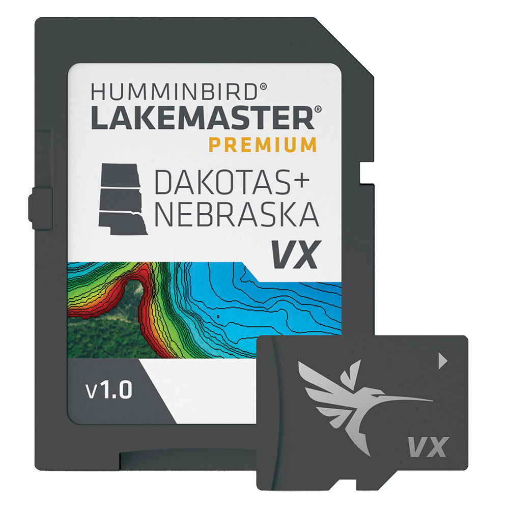 Humminbird LakeMaster VX Premium - Dakota/Nebraska - Deckhand Marine Supply