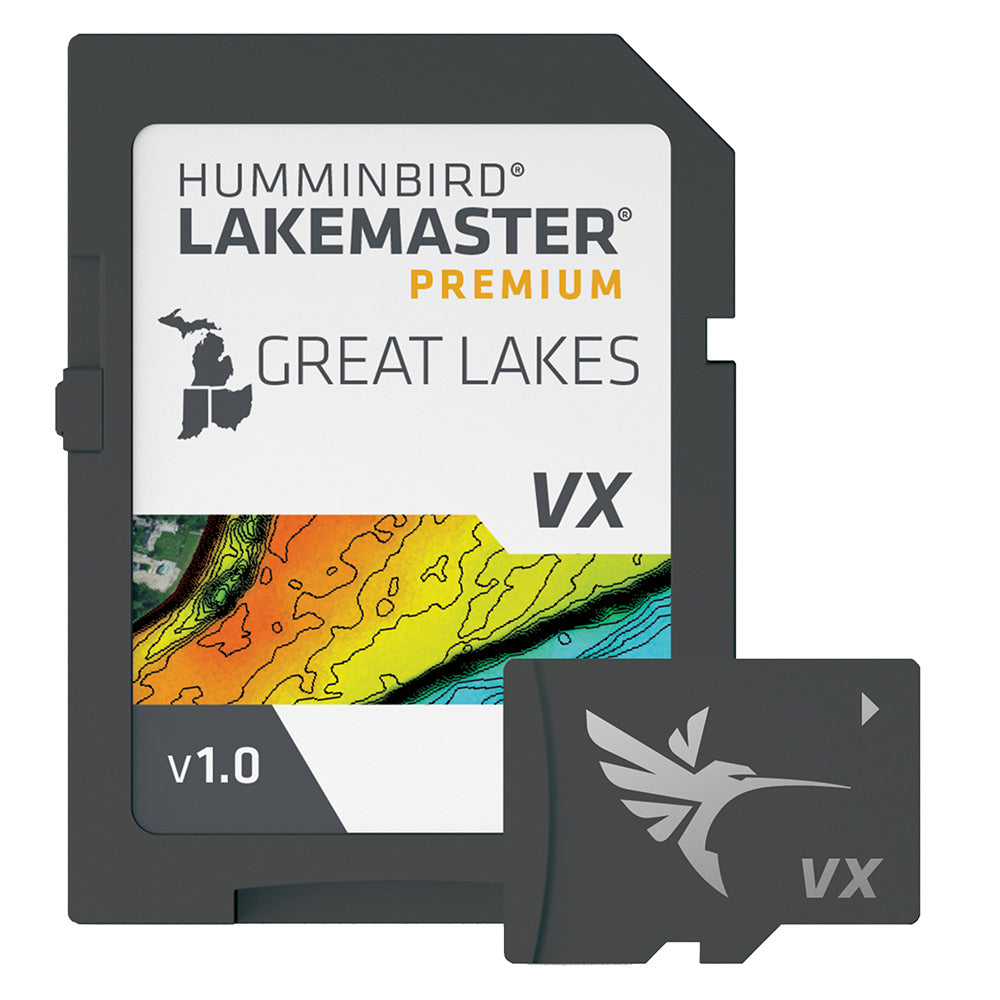 Humminbird LakeMaster VX Premium - Great Lakes - Deckhand Marine Supply