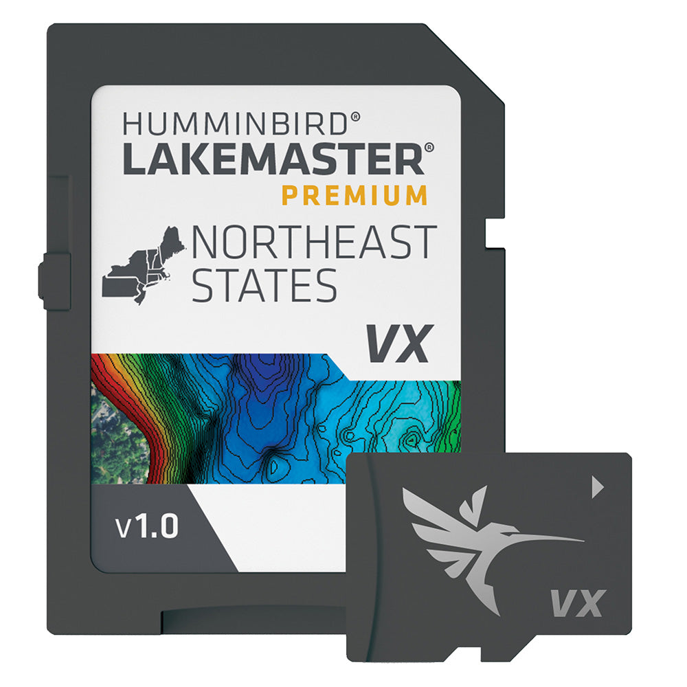 Humminbird LakeMaster VX Premium - Northeast - Deckhand Marine Supply