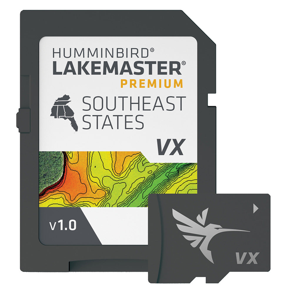 Humminbird LakeMaster VX Premium - Southeast - Deckhand Marine Supply