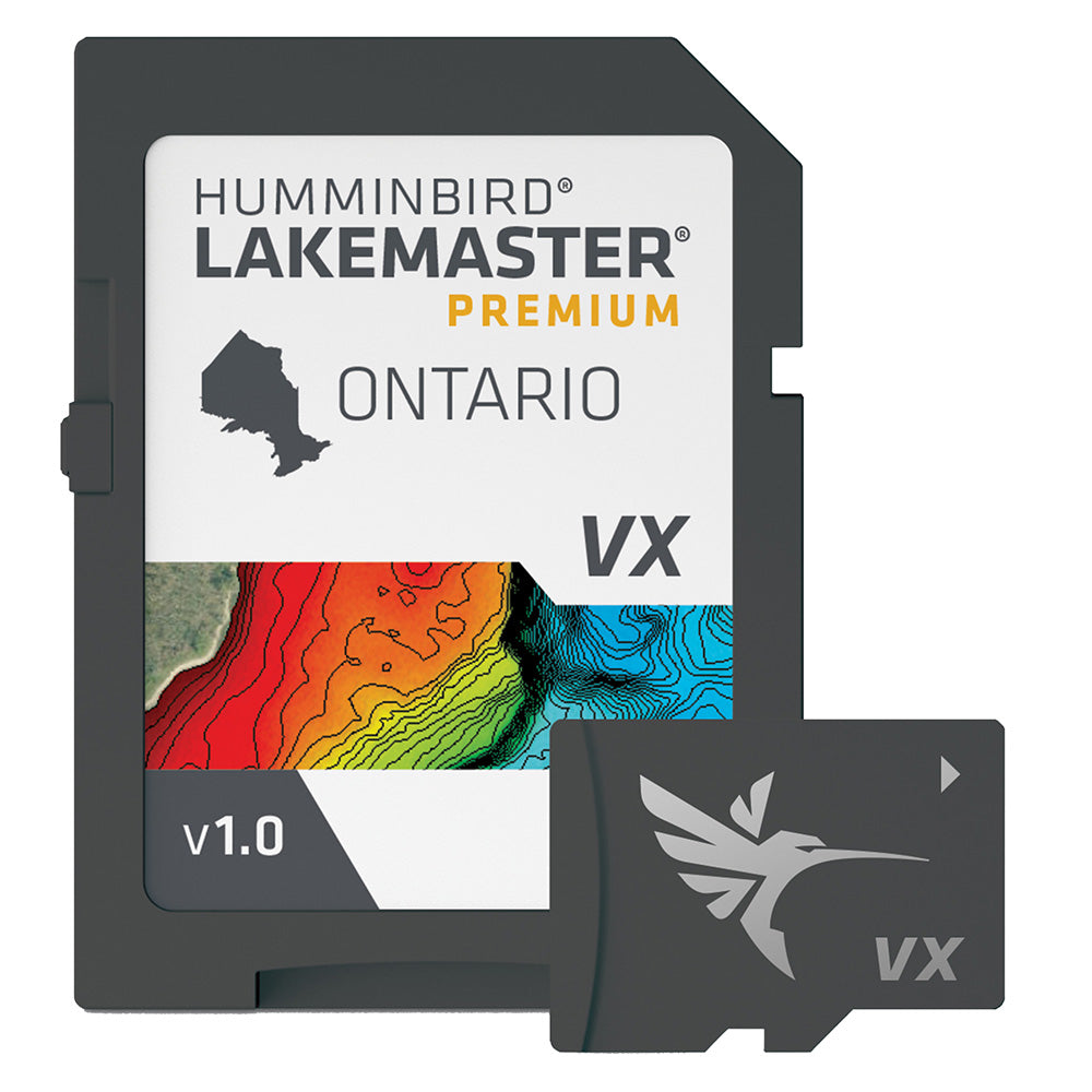 Humminbird LakeMaster VX Premium - Ontario - Deckhand Marine Supply