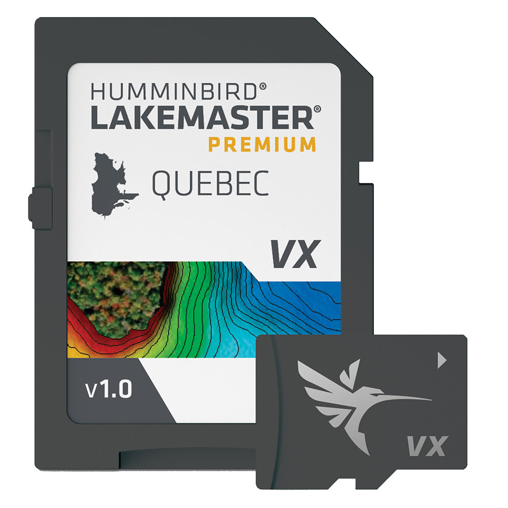 Humminbird LakeMaster VX Premium - Quebec - Deckhand Marine Supply