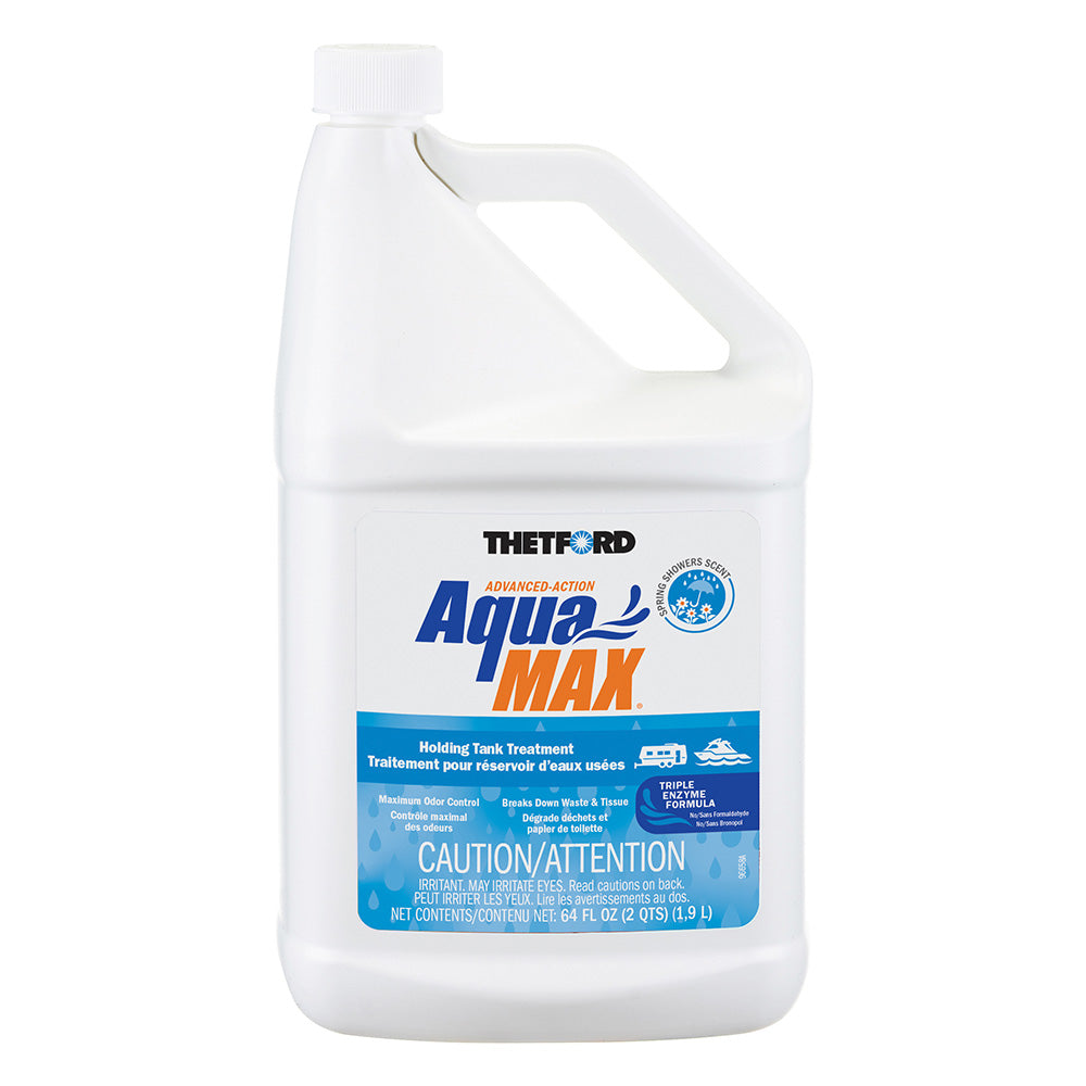 Thetford AquaMax Holding Tank Treatment - 64oz - Spring Shower Scent - Deckhand Marine Supply