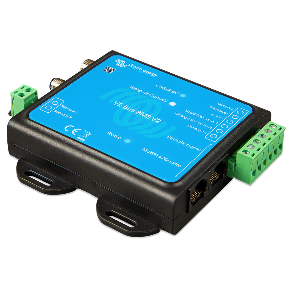 Victron VE.Bus BMS V2 f/Victron LiFePO4 Batteries 12-48VDC - Work w/All VE.Bus  GX Devices - Deckhand Marine Supply