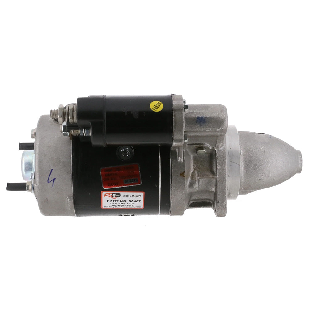 ARCO Marine Top Mount Inboard Starter - Counter Clockwise Rotation - Deckhand Marine Supply