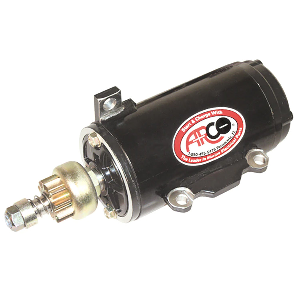 ARCO Marine Johnson/Evinrude Outboard Starter - Small 10 Tooth - Deckhand Marine Supply