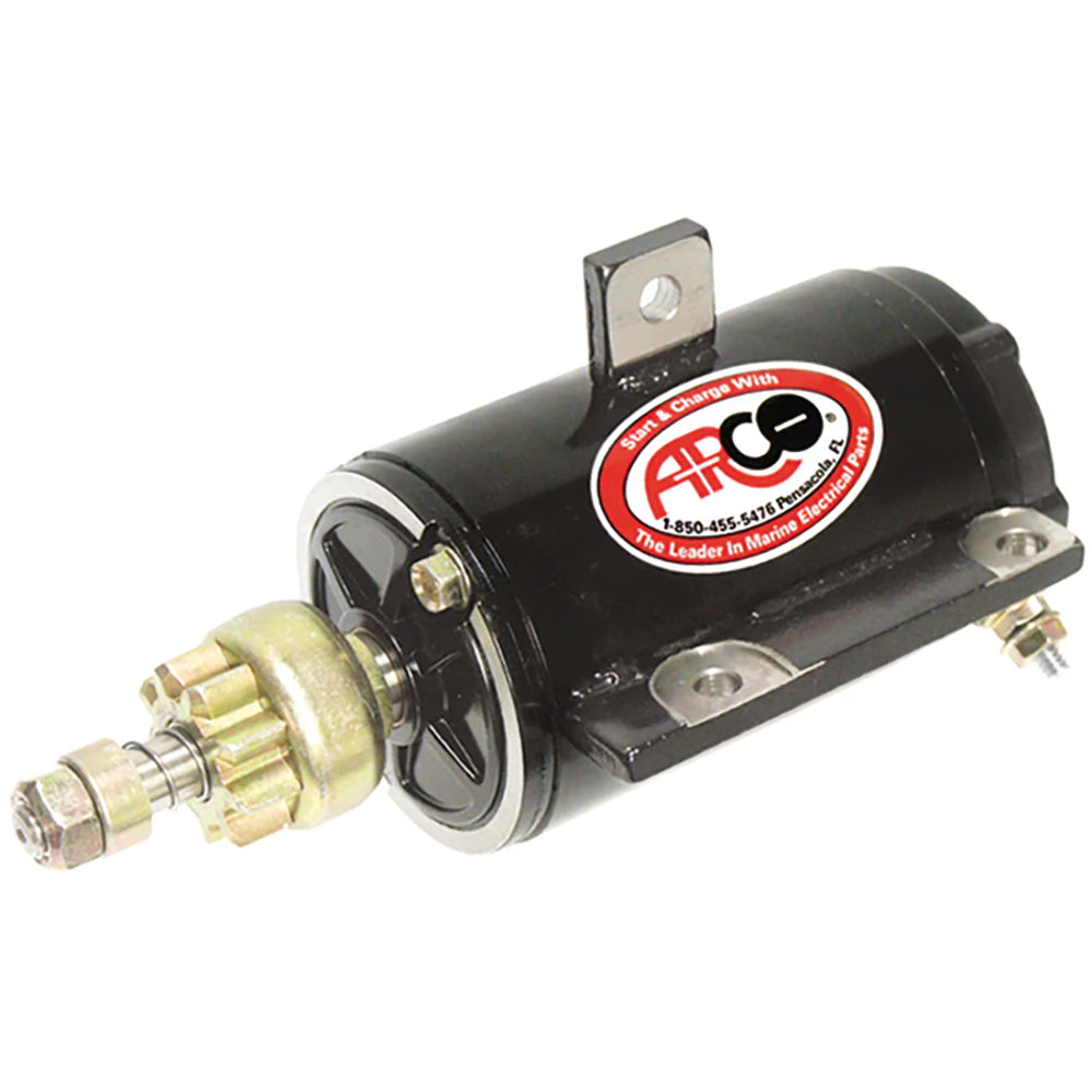 ARCO Marine Johnson/Evinrude Outboard Starter - 9 Tooth (Early Model) - Deckhand Marine Supply