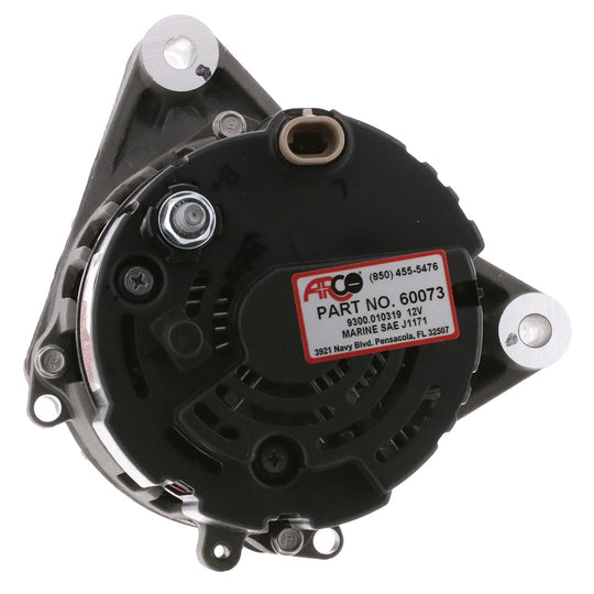 ARCO Marine Premium Replacement Inboard Alternator w/55mm Multi-Groove Pulley - 12V 65A - Deckhand Marine Supply