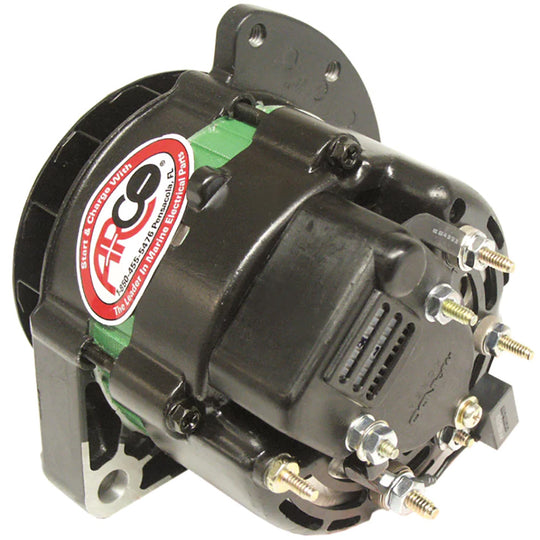 ARCO Marine Premium Replacement Universal Alternator w/Single Groove Pulley - 12V 55A - Deckhand Marine Supply