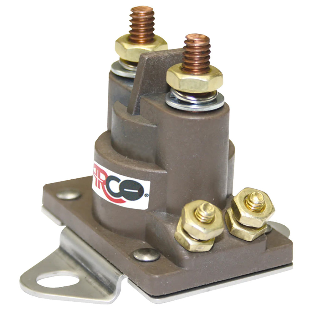 ARCO Marine Heavy Duty Current Model Mercruiser Solenoid w/Raised Isolated Base - Deckhand Marine Supply