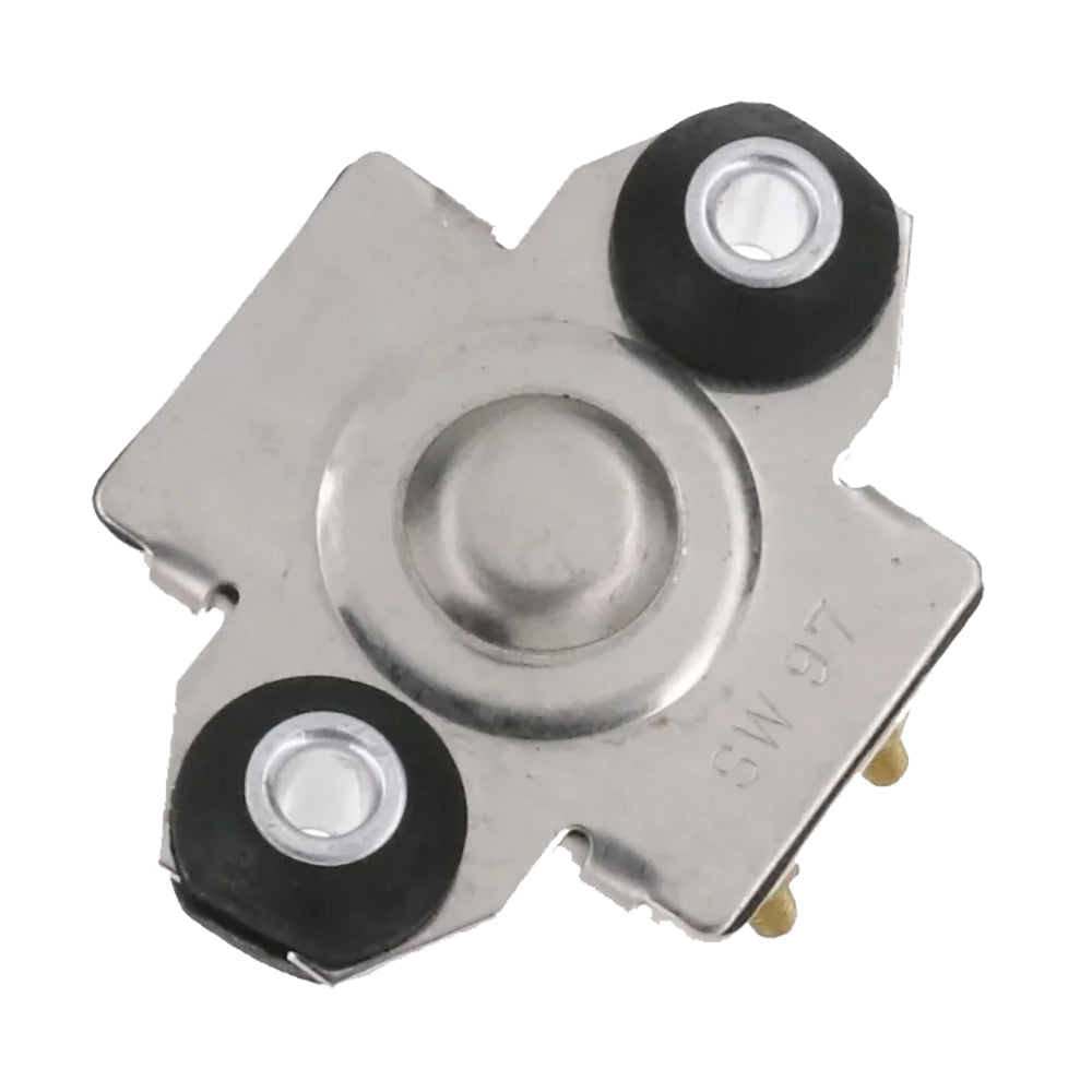 ARCO Marine Outboard Solenoid w/Flat Isolated Base  White Housing - Deckhand Marine Supply