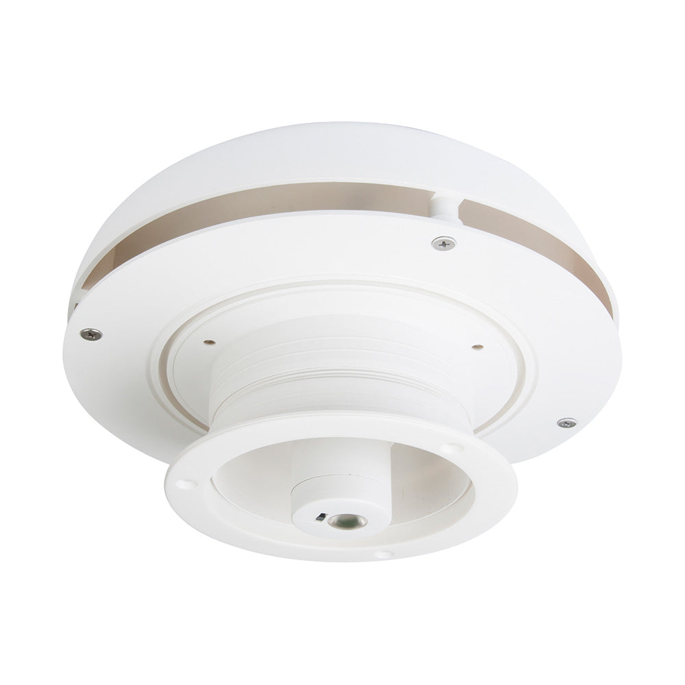 Marinco Day/Night Solar Vent 4" - White - Deckhand Marine Supply