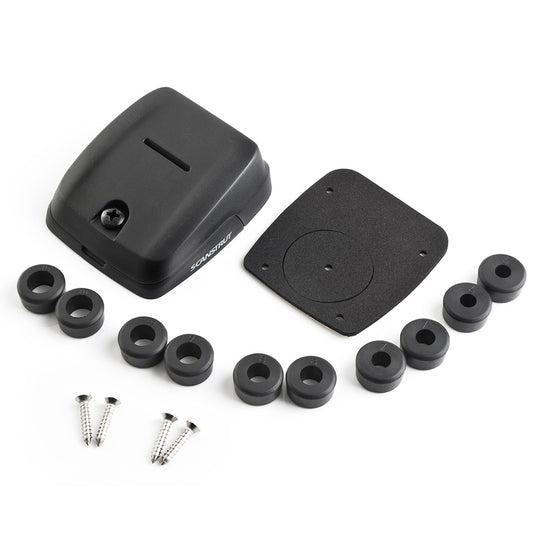 Scanstrut Horizontal Double Cable Seal - Black - Deckhand Marine Supply
