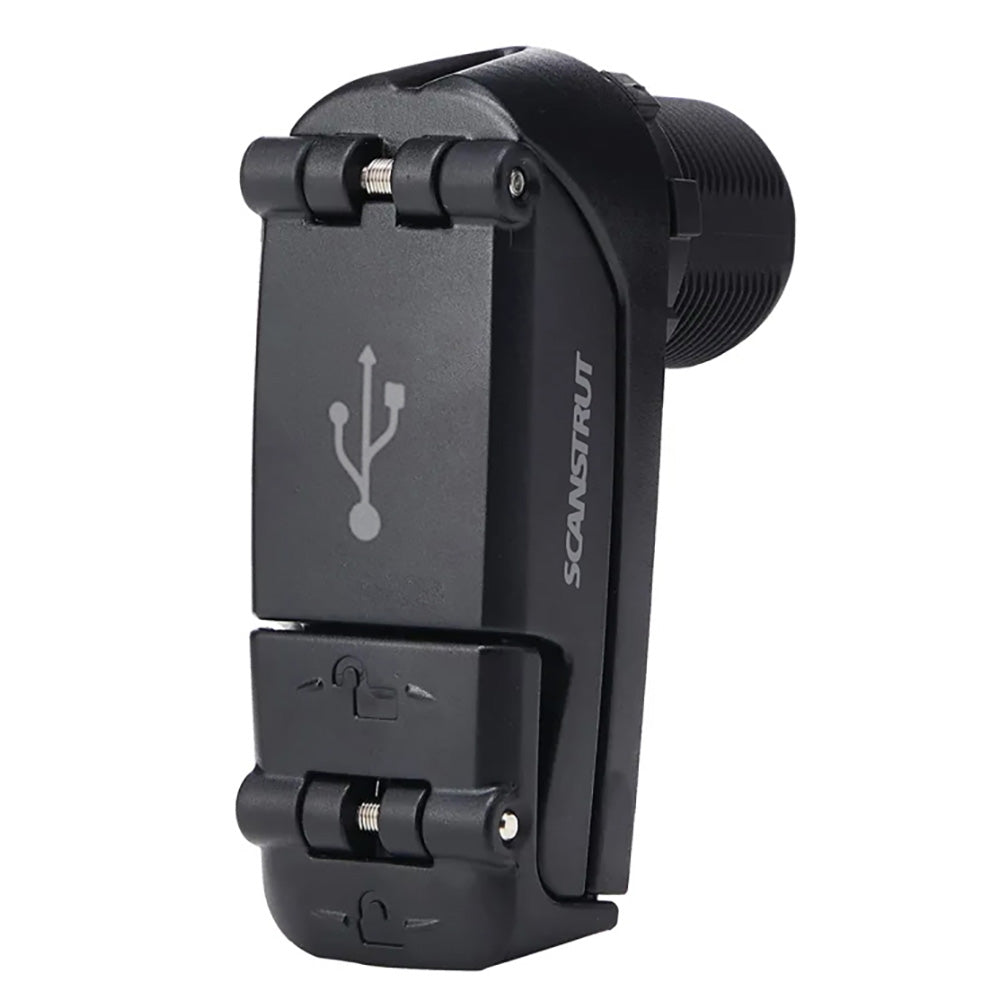 Scanstrut ROKK Charge Pro Fast Charge USB-A  USB-C Socket - Deckhand Marine Supply