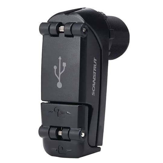 Scanstrut ROKK Charge Pro Fast Charge USB-A  USB-C Socket - Deckhand Marine Supply