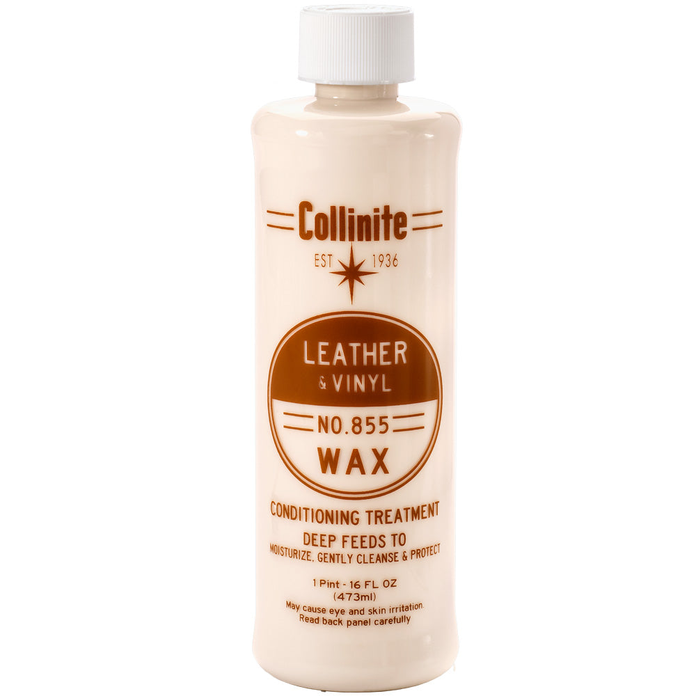 Collinite 855 Leather  Vinyl Wax - 16oz - Deckhand Marine Supply