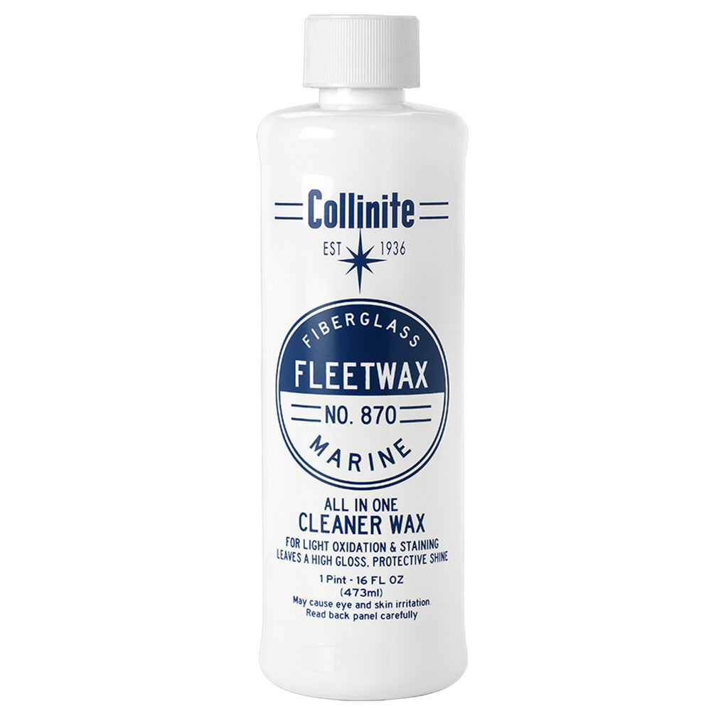 Collinite 870 Marine Fiberglass Fleetwax - 16oz - Deckhand Marine Supply