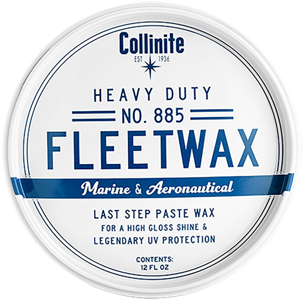 Collinite 885 Heavy Duty Fleetwax Paste - 12oz - Deckhand Marine Supply