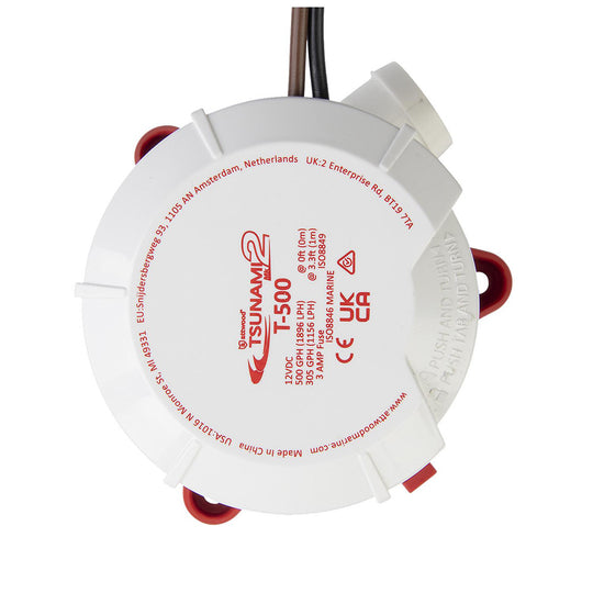 Attwood Tsunami MK2 Manual Bilge Pump - T500 - 500 GPH  12V - Deckhand Marine Supply
