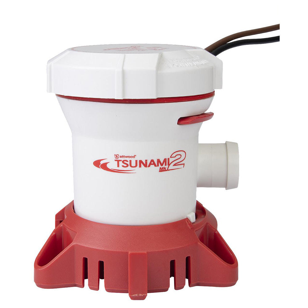 Attwood Tsunami MK2 Manual Bilge Pump - T500 - 500 GPH  12V - Deckhand Marine Supply