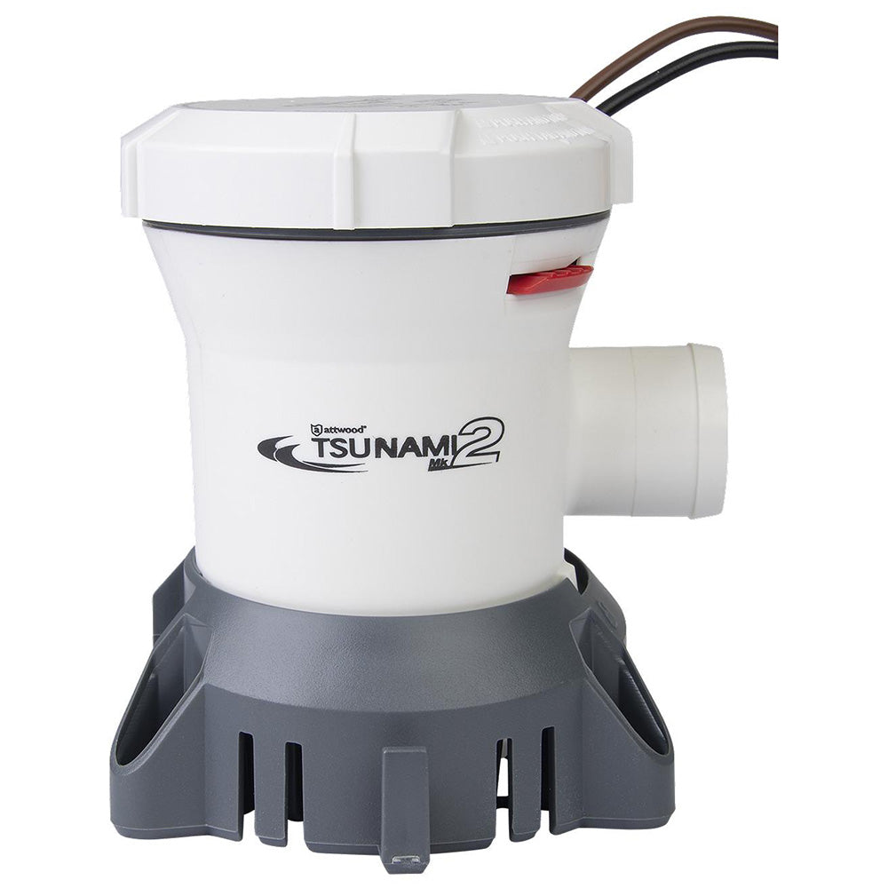 Attwood Tsunami MK2 Manual Bilge Pump - T1200 - 1200 GPH  12V - Deckhand Marine Supply