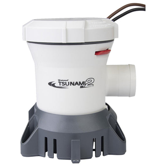 Attwood Tsunami MK2 Manual Bilge Pump - T1200 - 1200 GPH  12V - Deckhand Marine Supply