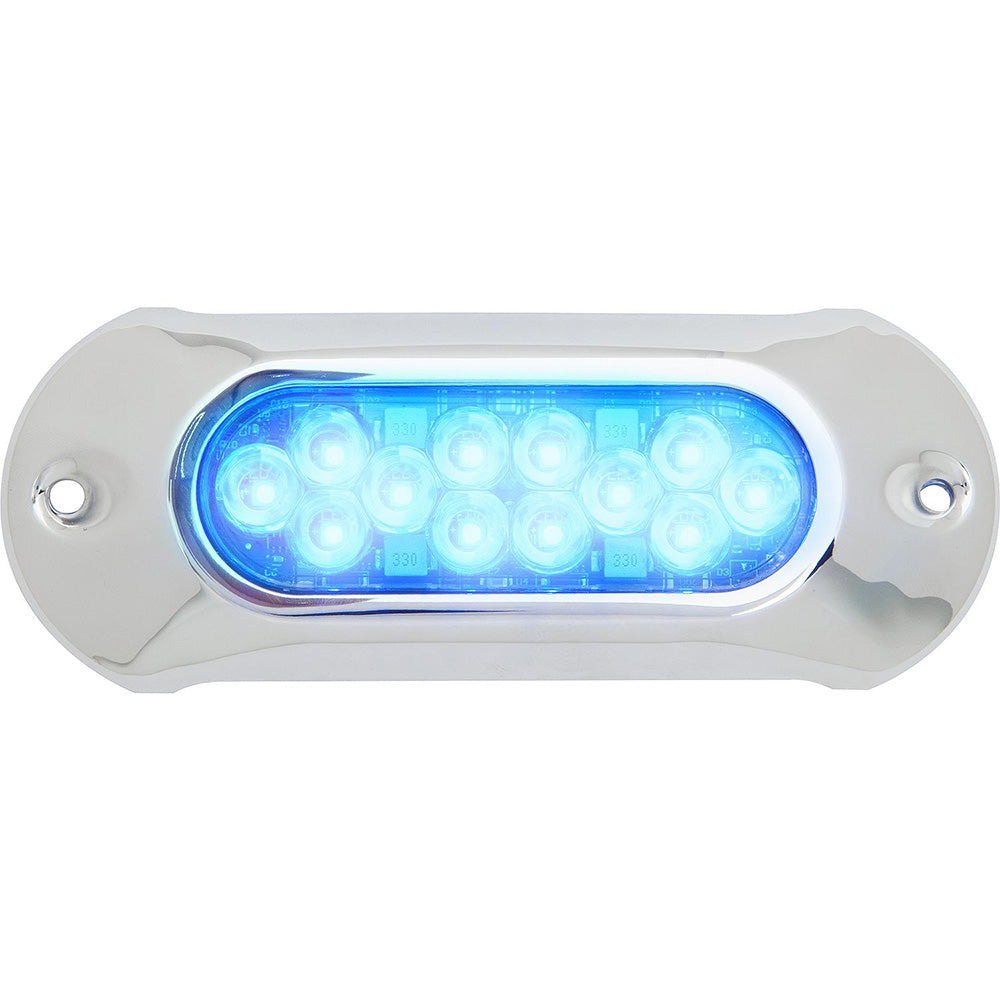 Attwood LightArmor HPX Underwater Light - 12 LED  Blue - Deckhand Marine Supply