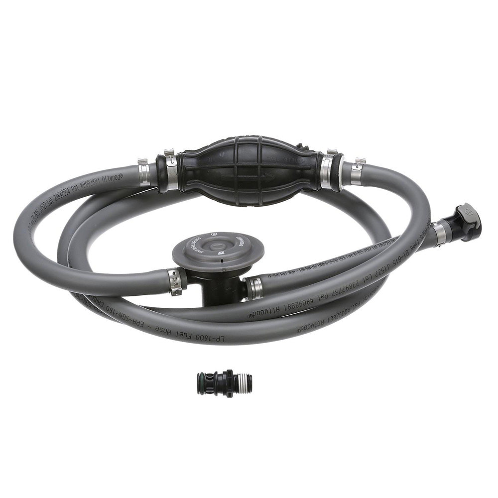 Attwood Mercury Fuel Line Kit - 3/8" Dia. x 6 Length w/Fuel Demand Valve - Deckhand Marine Supply