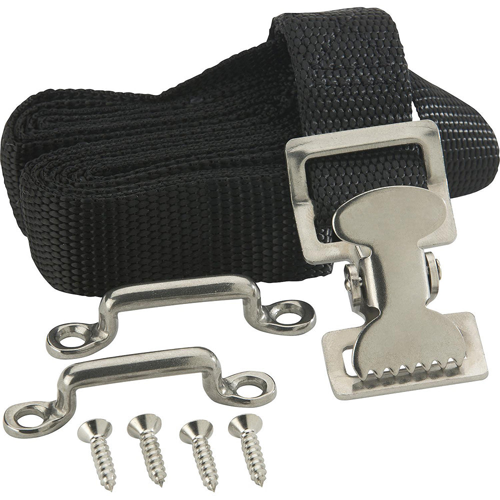 Attwood Fuel Tank Strap Set - 72" Long f/12 Gallon Tanks - Deckhand Marine Supply