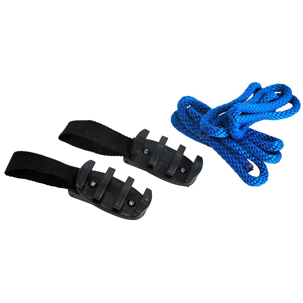 Attwood Zig-Zag Fender Hanger - Pair w/4 Fender Lines - Deckhand Marine Supply