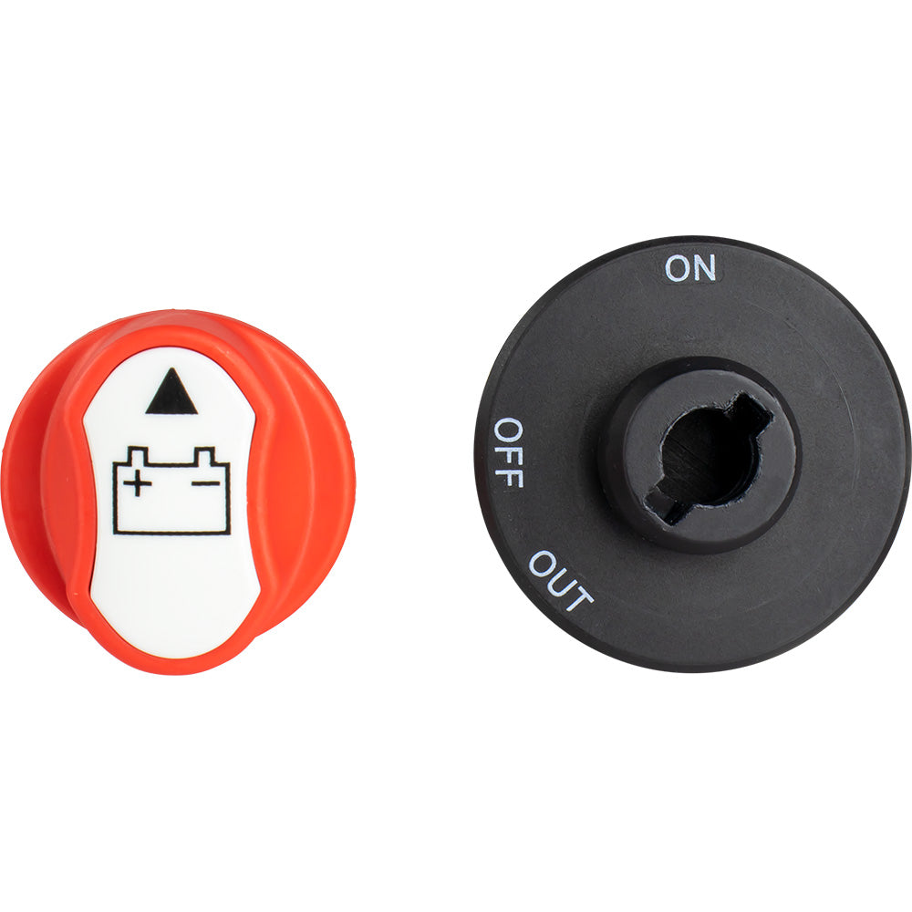 Sea-Dog Mini Battery Switch Key w/Removable Knob - 32V  100A - Deckhand Marine Supply